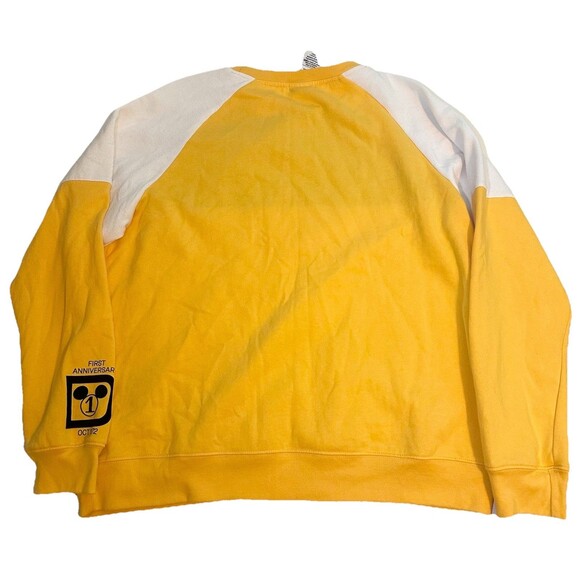 Walt Disney World Vault Collection 1st Anniversary Sweatshirt Colorblock LARGE - Picture 2 of 11